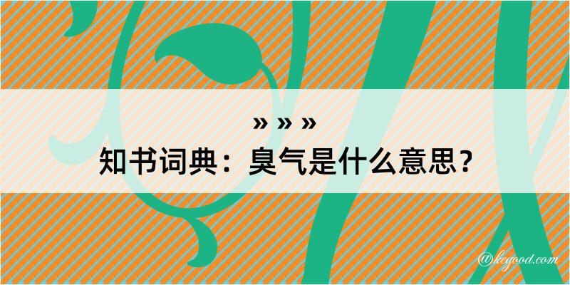 知书词典：臭气是什么意思？