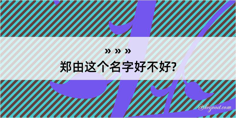 郑由这个名字好不好?