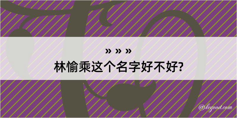 林愉乘这个名字好不好?