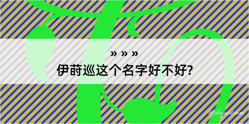 伊莳巡这个名字好不好?