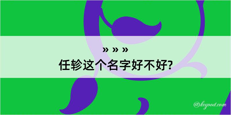 任轸这个名字好不好?