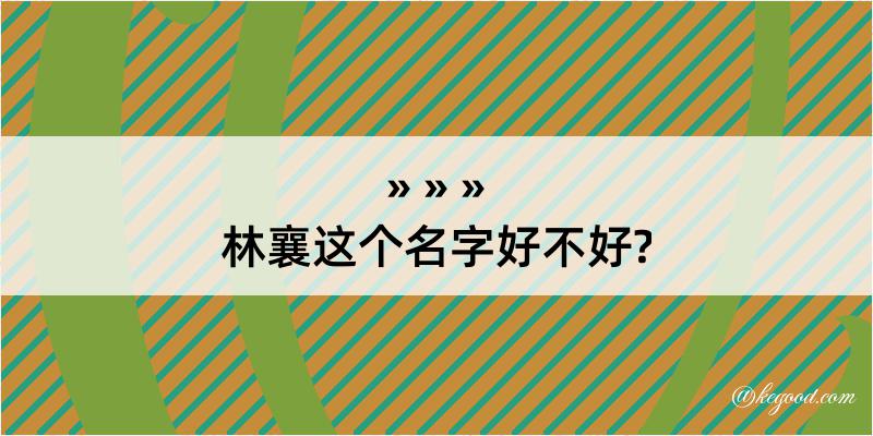 林襄这个名字好不好?