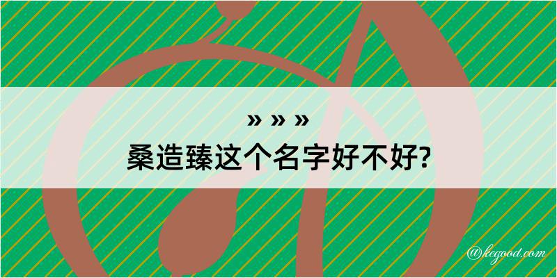 桑造臻这个名字好不好?