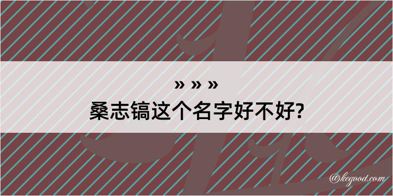 桑志镐这个名字好不好?