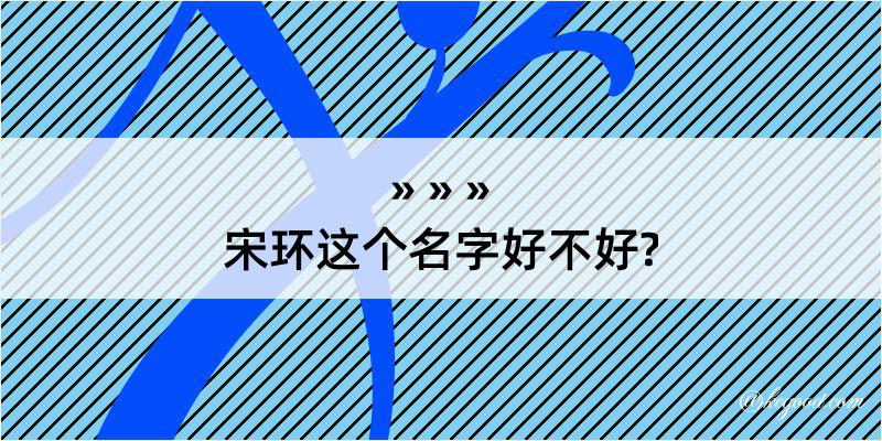 宋环这个名字好不好?