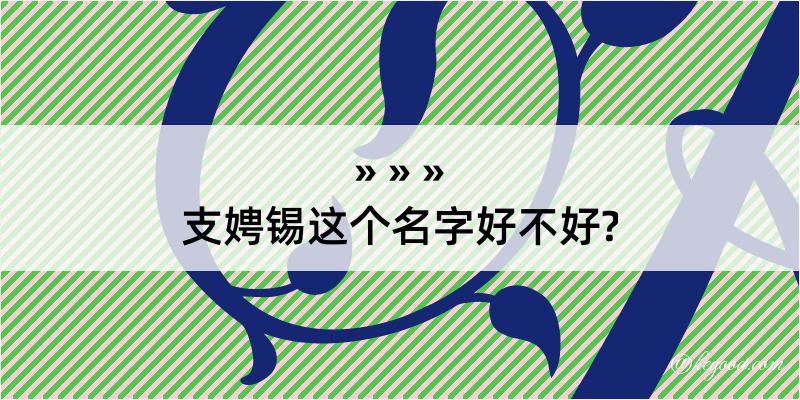 支娉锡这个名字好不好?