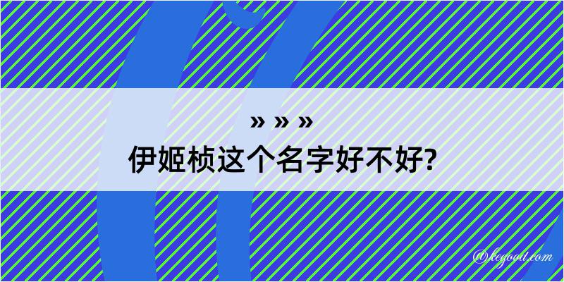 伊姬桢这个名字好不好?