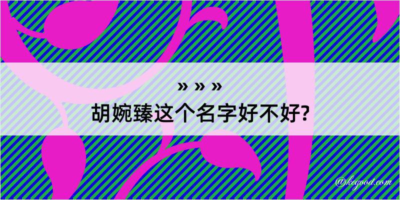 胡婉臻这个名字好不好?