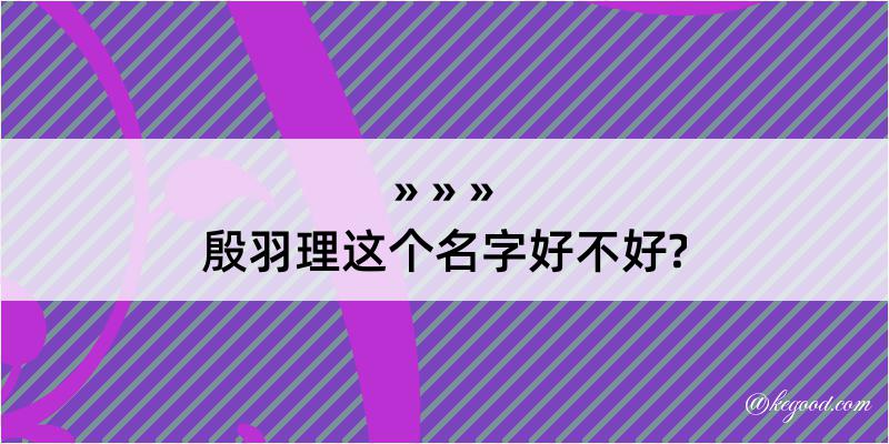 殷羽理这个名字好不好?