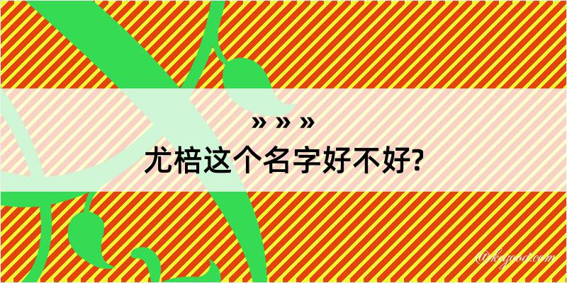 尤棓这个名字好不好?