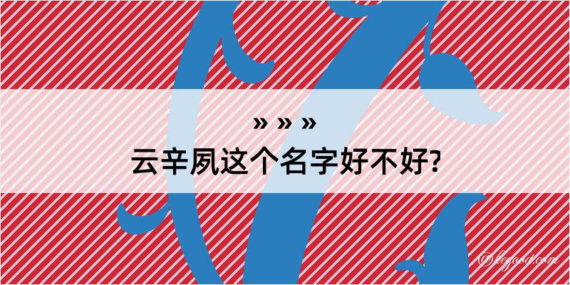 云辛夙这个名字好不好?