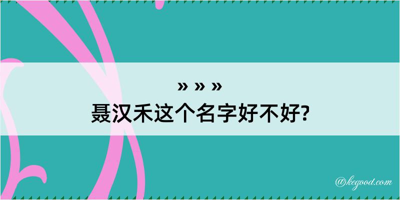 聂汉禾这个名字好不好?