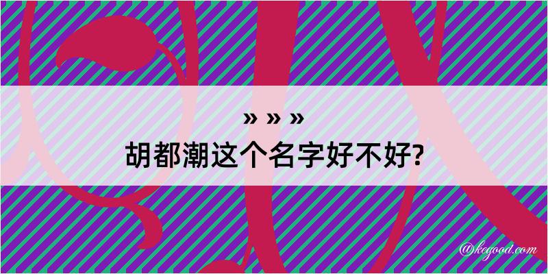 胡都潮这个名字好不好?