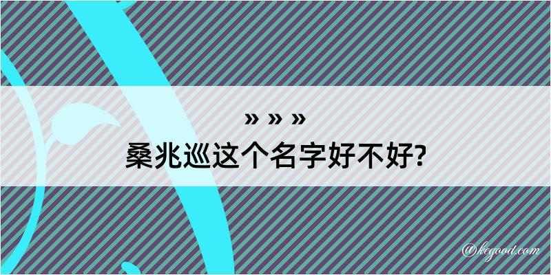 桑兆巡这个名字好不好?