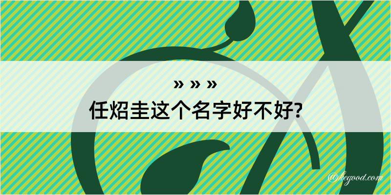 任炤圭这个名字好不好?