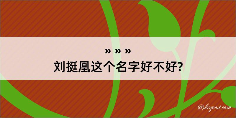 刘挺凰这个名字好不好?