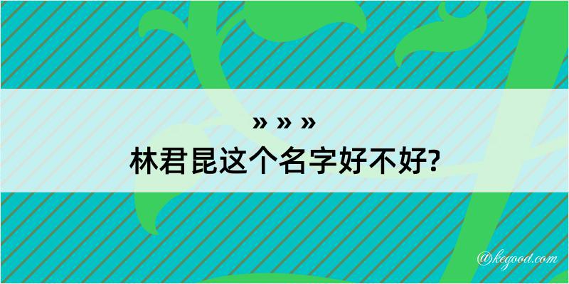 林君昆这个名字好不好?