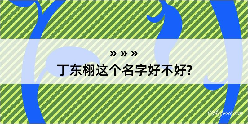 丁东栩这个名字好不好?