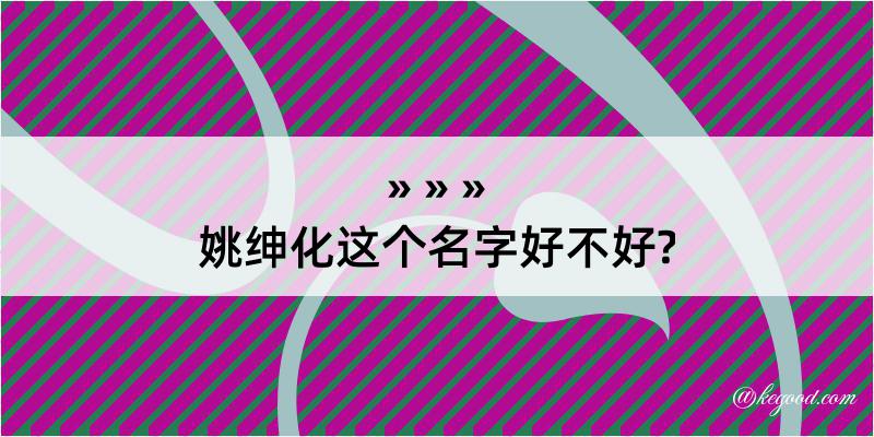 姚绅化这个名字好不好?