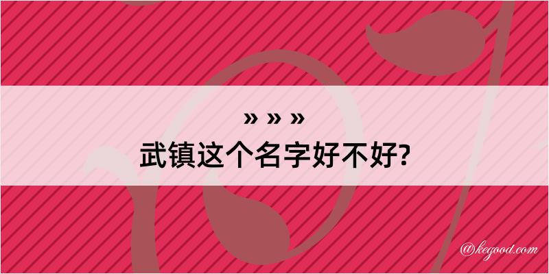 武镇这个名字好不好?