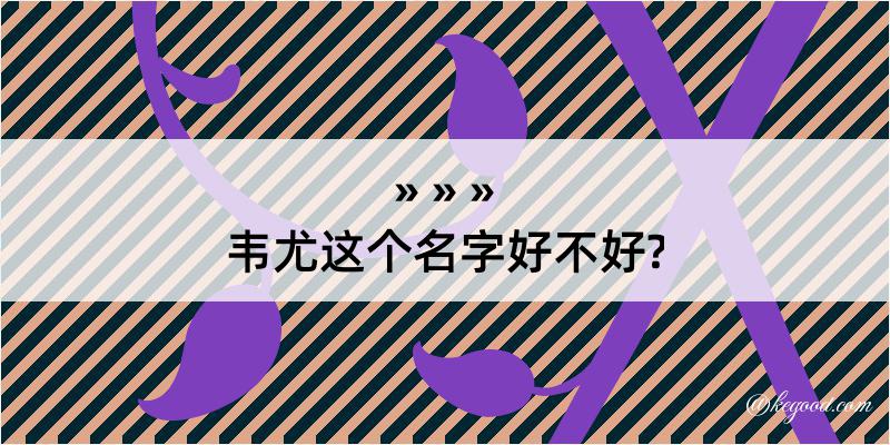 韦尤这个名字好不好?