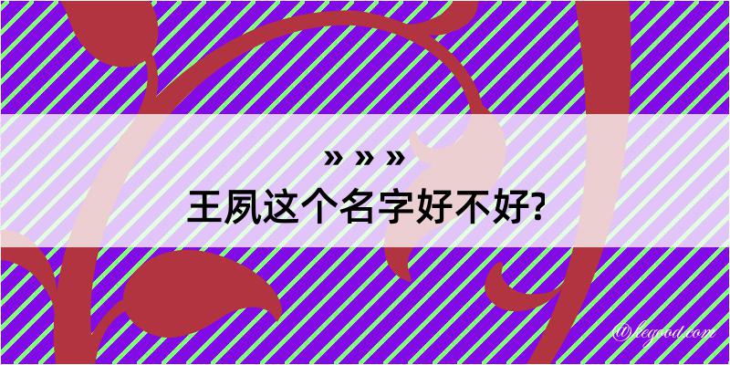 王夙这个名字好不好?