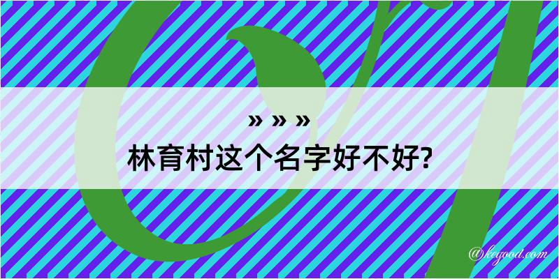 林育村这个名字好不好?