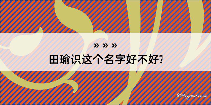 田瑜识这个名字好不好?