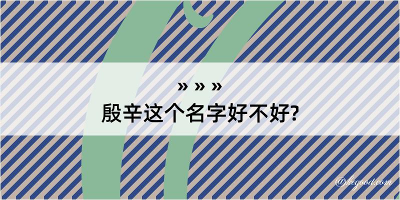 殷辛这个名字好不好?