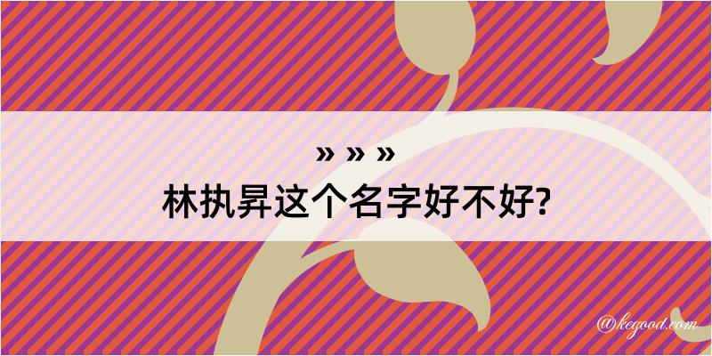 林执昇这个名字好不好?