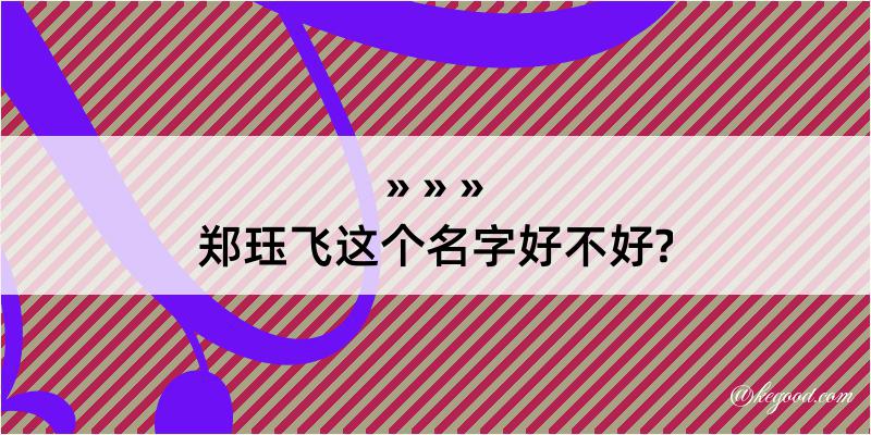 郑珏飞这个名字好不好?