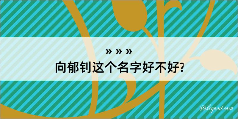 向郁钊这个名字好不好?