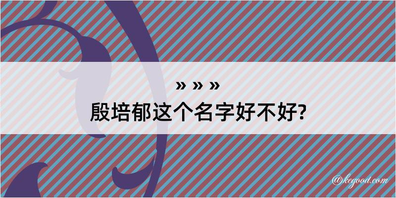 殷培郁这个名字好不好?