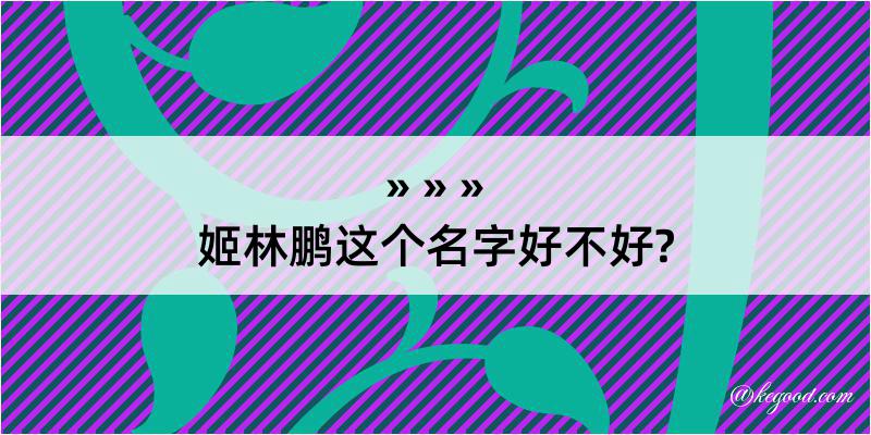 姬林鹏这个名字好不好?