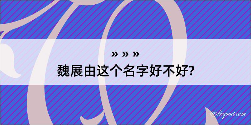 魏展由这个名字好不好?