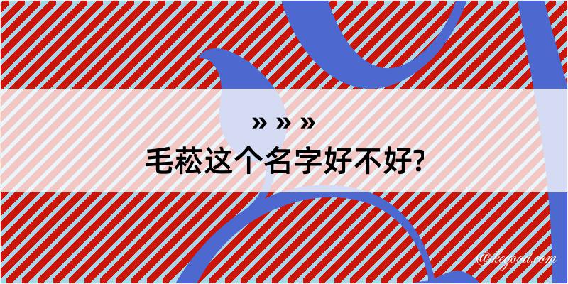 毛菘这个名字好不好?