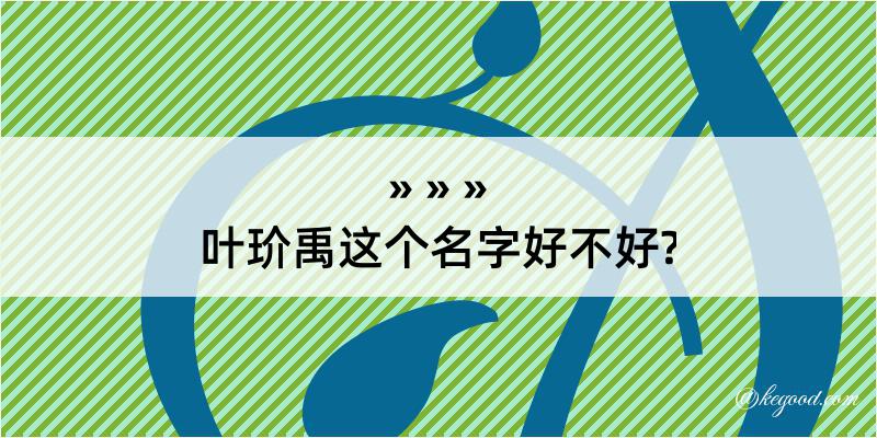 叶玠禹这个名字好不好?