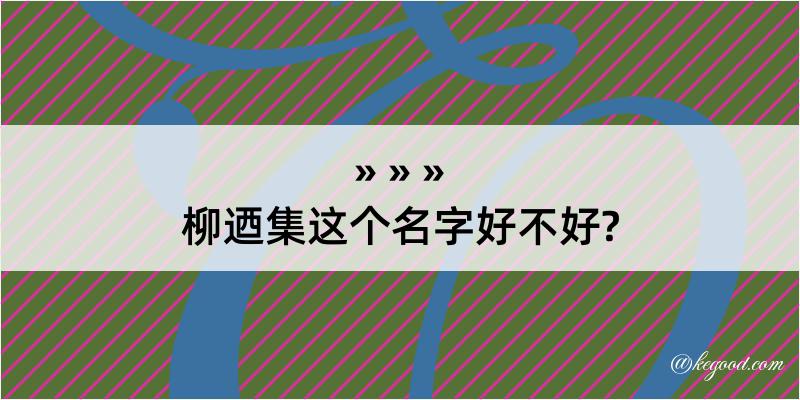 柳迺集这个名字好不好?