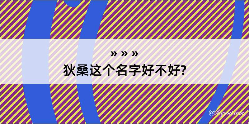 狄桑这个名字好不好?