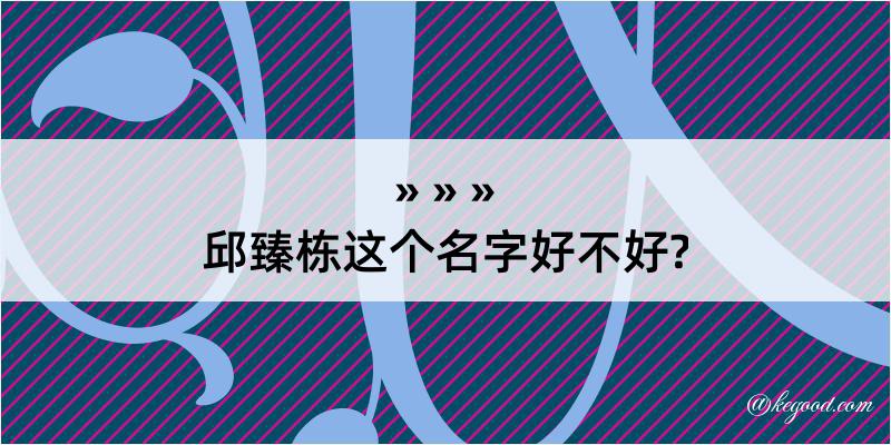 邱臻栋这个名字好不好?