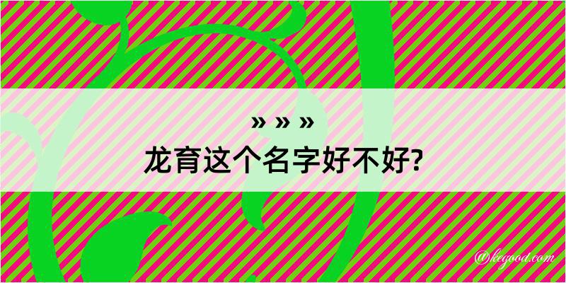 龙育这个名字好不好?