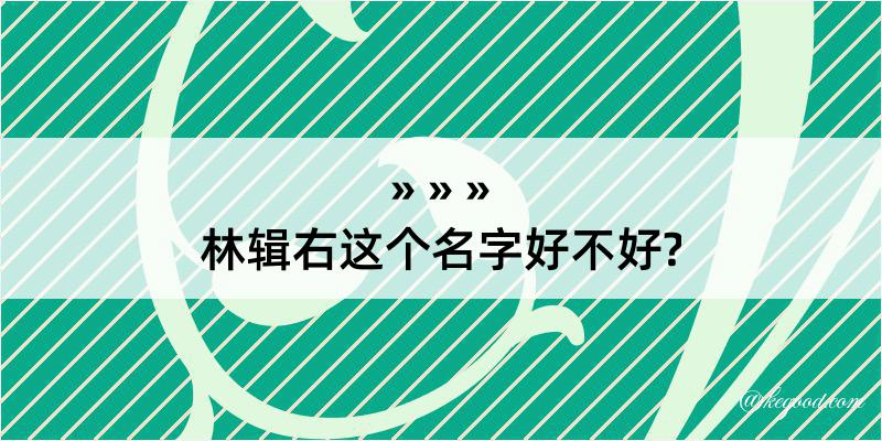 林辑右这个名字好不好?