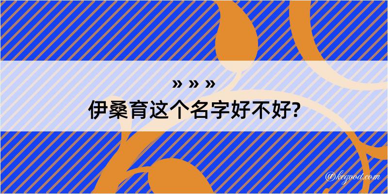 伊桑育这个名字好不好?