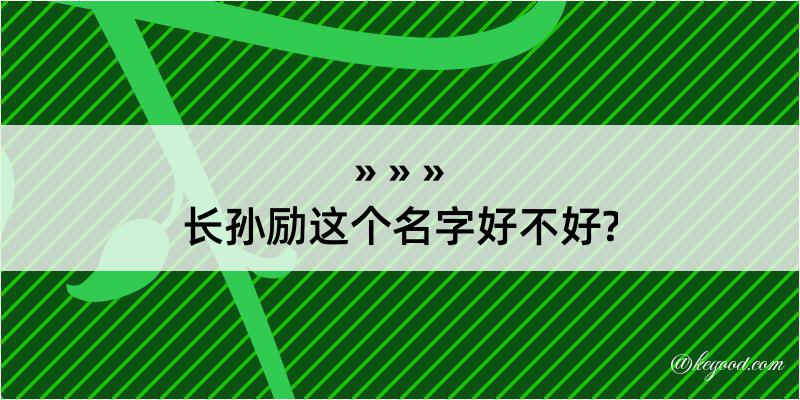 长孙励这个名字好不好?